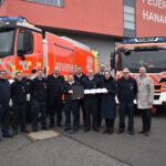 Hanau stellt drei neue Einsatzfahrzeuge in Dienst: Fuhrpark wird um zwei HLF und ein Großtankfahrzeug erweitert