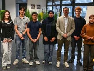 Hanauer Schülervertretung spricht mit Bürgermeister über Schulbau, Ganztagsbetreuung und Demokratieprojekte