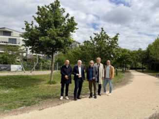 Neue Fuß und Radverbindung in Kastel bringt Quartier näher an Rheinpromenade