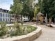 Neuer Spielplatz im Schlosspark Biebrich umfasst Wasseranlage und inklusives Karussell