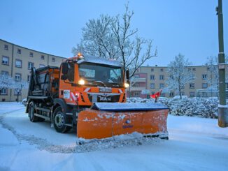 Schneefall stört Alltag in Hanau: Müllabfuhr gestoppt, Schulen bleiben geschlossen