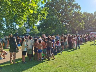 Sommerwiese in Wiesbaden endet mit großem Andrang und 300 Eisgutscheinen für Kinder