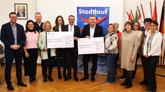 Stadtlauf in Hanau bringt 44.000 Euro für Frauenhäuser nach Rekordteilnahme Stadtlauf in Hanau bringt 44.000 Euro für Frauenhäuser nach Rekordteilnahme
