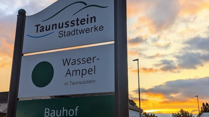 Taunusstein meldet normale Wasserlage: Ampel wird am 22. Juli wieder auf Grün gesetzt Taunusstein meldet normale Wasserlage: Ampel wird am 22. Juli wieder auf Grün gesetzt